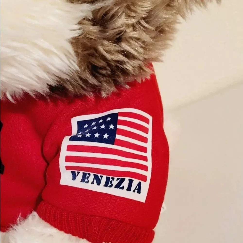 1994 Lane Bryant Venezia USA Puppy Dog Stuffed Animal Plush Commonwealth 20